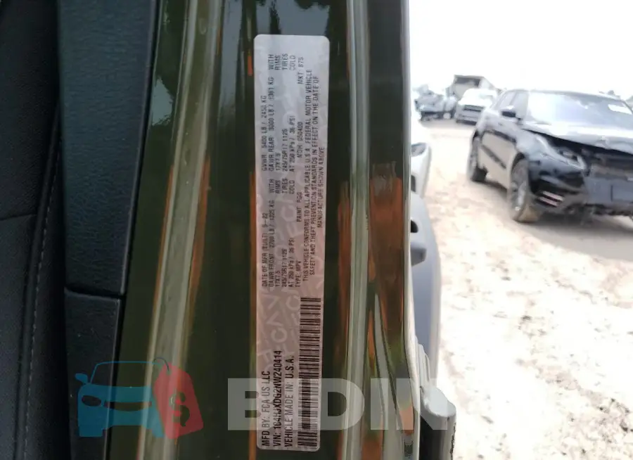 1C4HJXDG2NW240414 Photo# 12