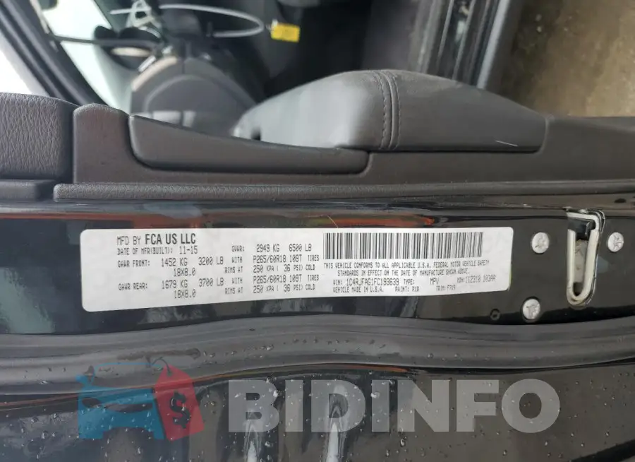1C4RJFAG1FC193639 Photo# 13