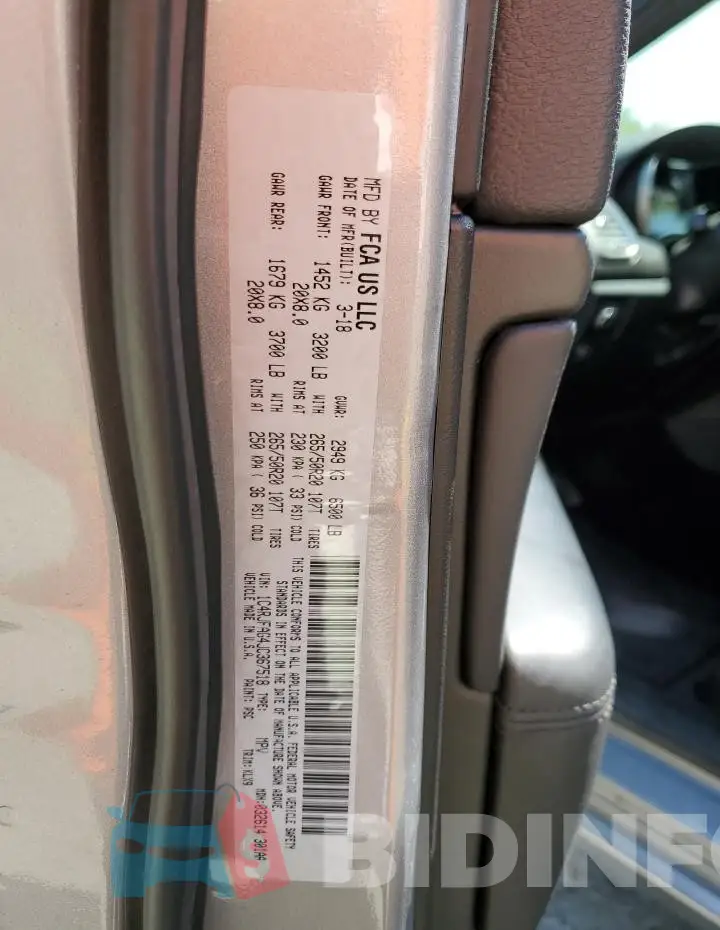 1C4RJFAG4JC367518 Photo# 13