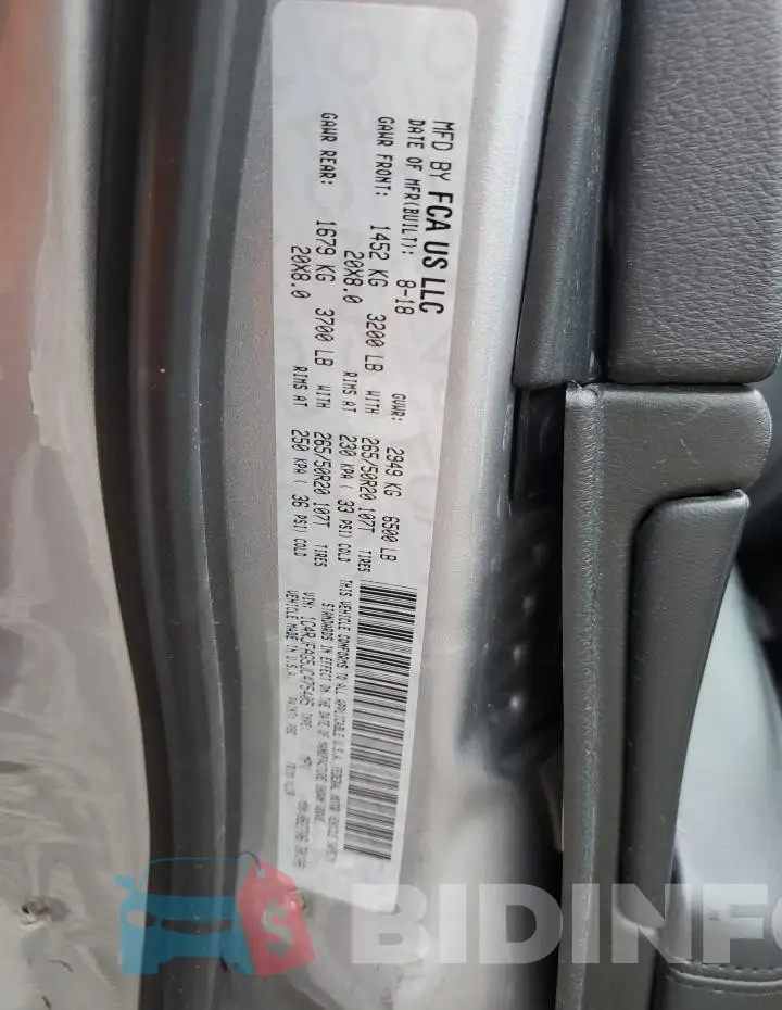 1C4RJFAG5JC475405 Photo# 14