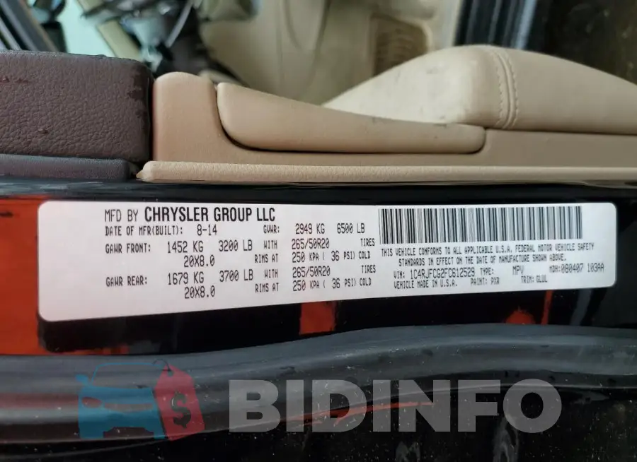 1C4RJFCG2FC612529 Photo# 12