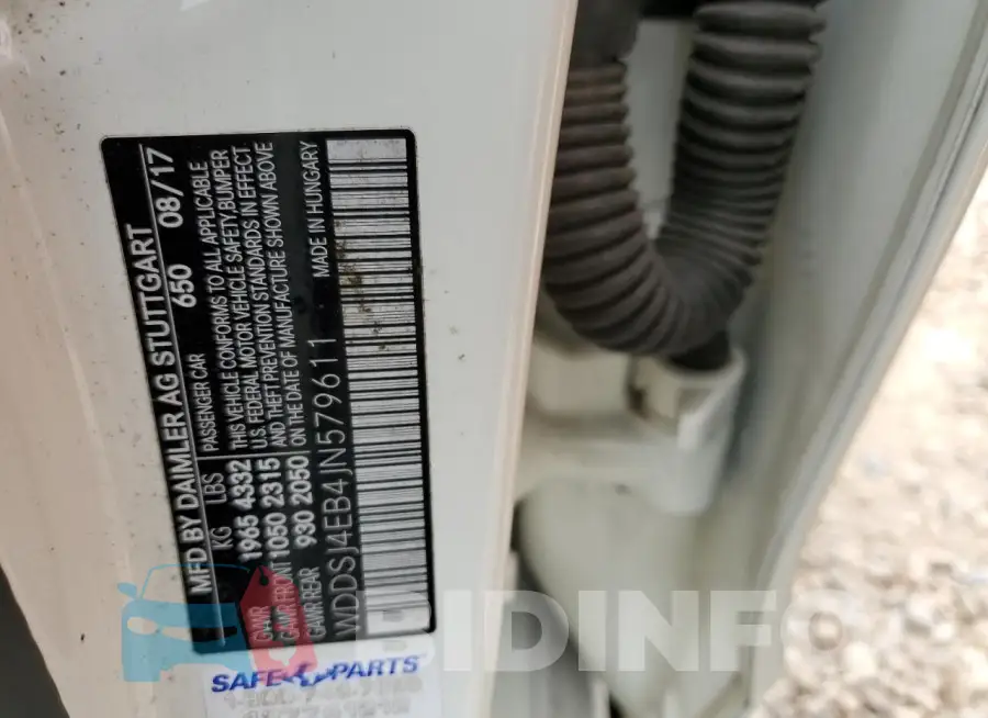 WDDSJ4EB4JN579611 Photo# 12