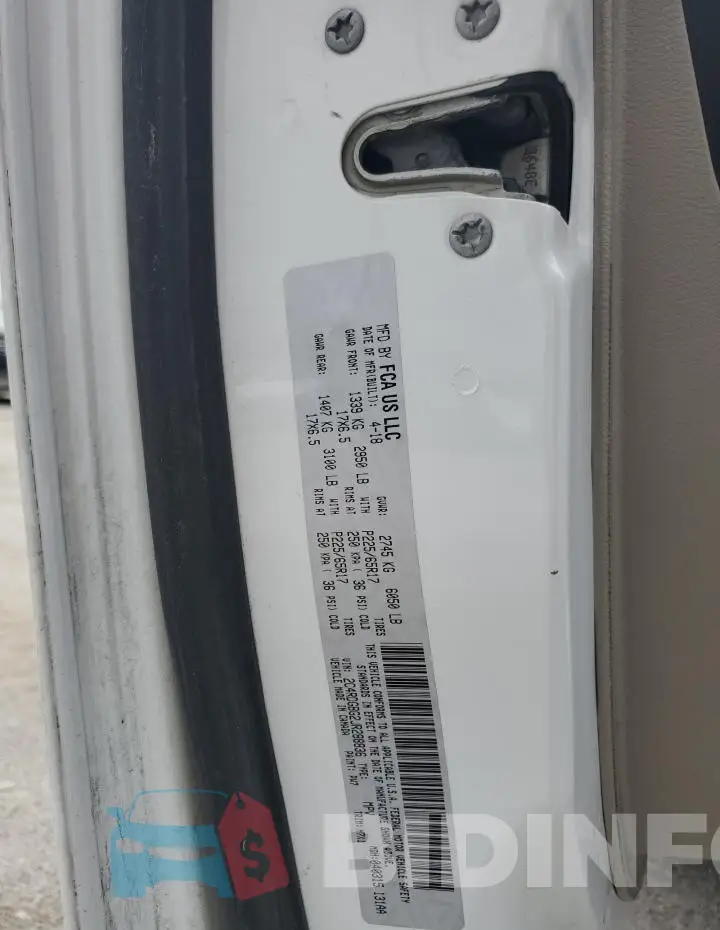 2C4RDGBG2JR288836 Photo# 14