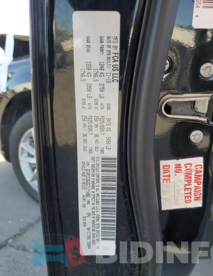 3C4PDCBG6GT171086 Photo# 13