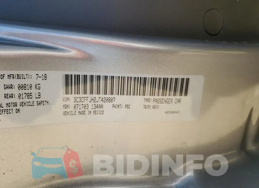 3C3CFFJH2JT420807 Photo# 12