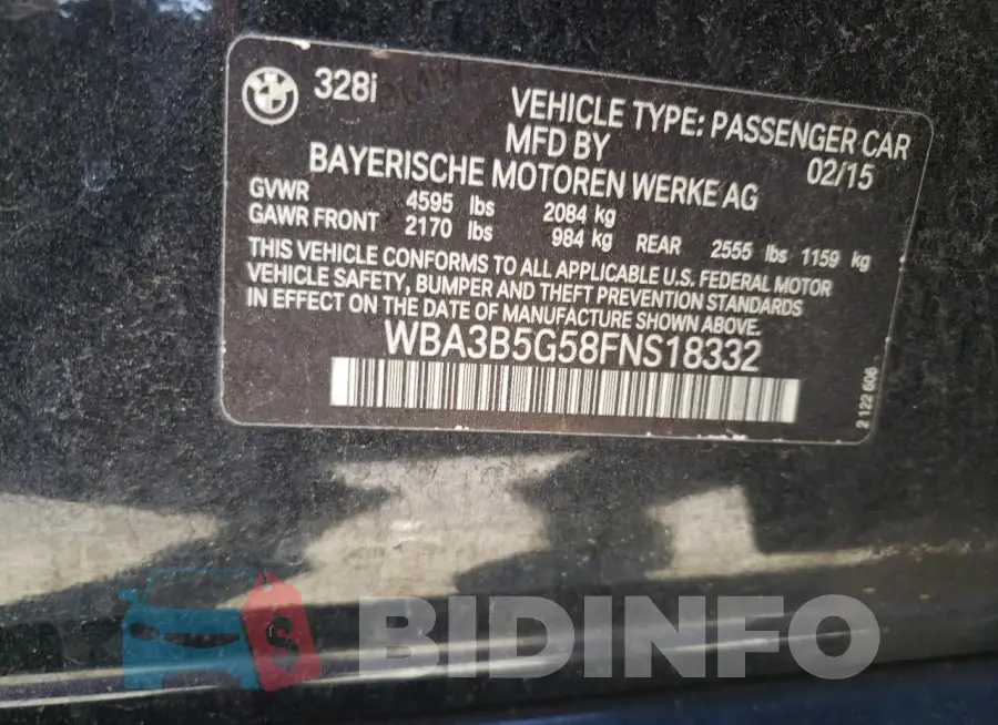 WBA3B5G58FNS18332 Photo# 12