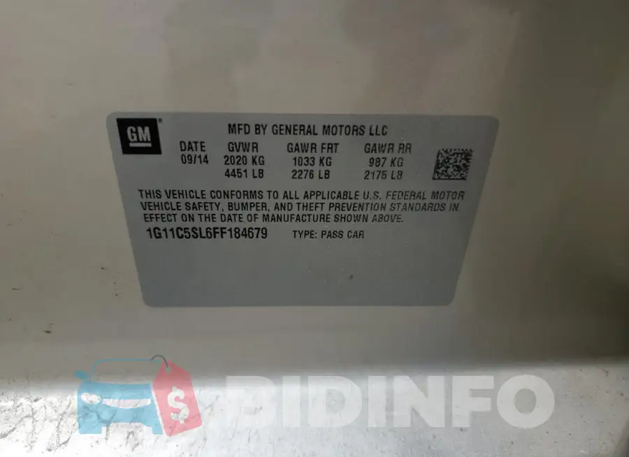 1G11C5SL6FF184679 Photo# 12