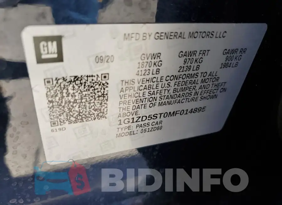 1G1ZD5ST0MF014895 Photo# 13