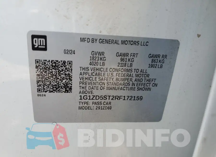 1G1ZD5ST2RF172159 Photo# 12