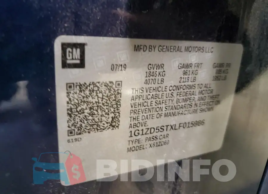 1G1ZD5STXLF015986 Photo# 12