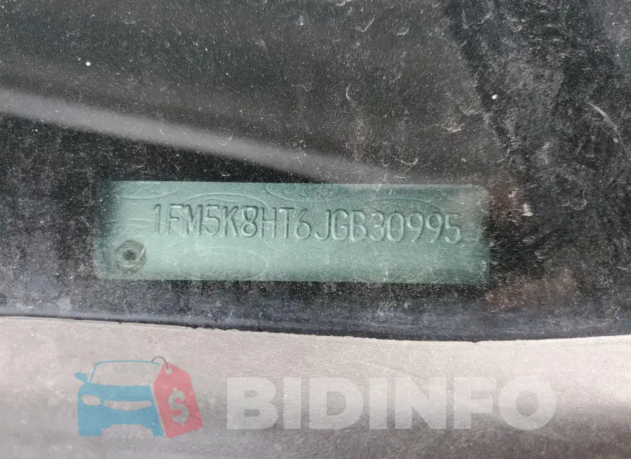 1FM5K8HT6JGB30995 Photo# 13