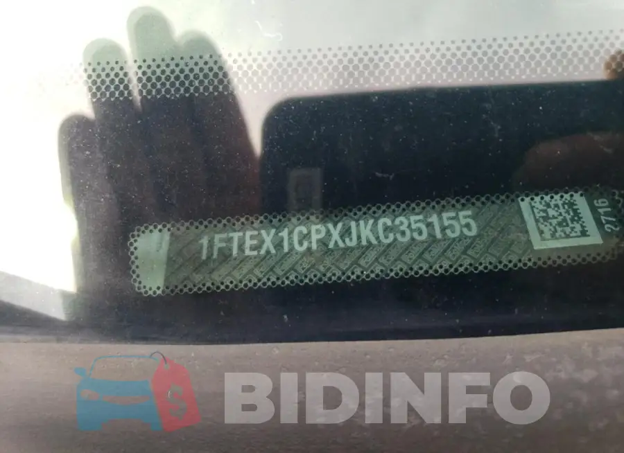 1FTEX1CPXJKC35155 Photo# 12