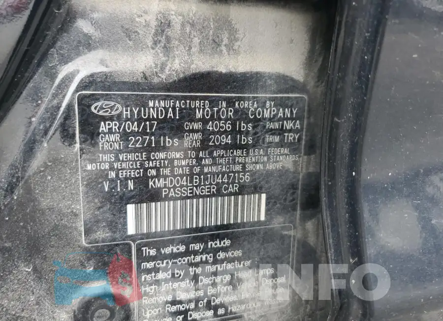 KMHD04LB1JU447156 Photo# 12