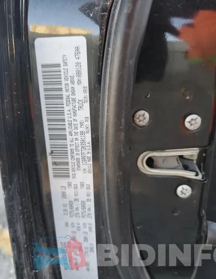 1C6RR7FT2KS501199 Photo# 12