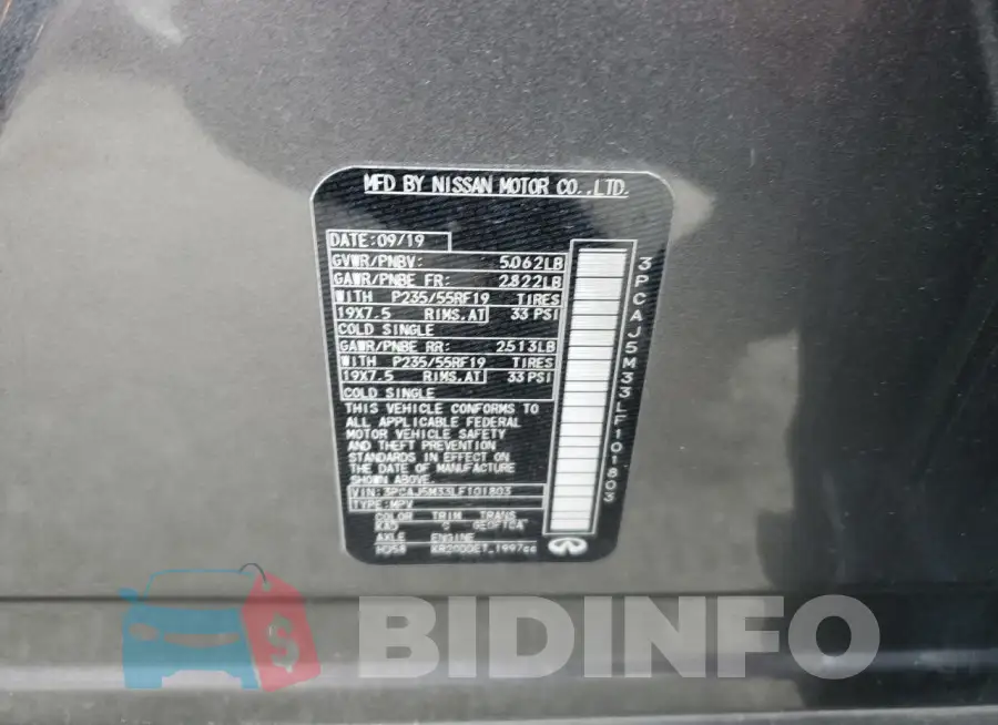 3PCAJ5M33LF101803 Photo# 14