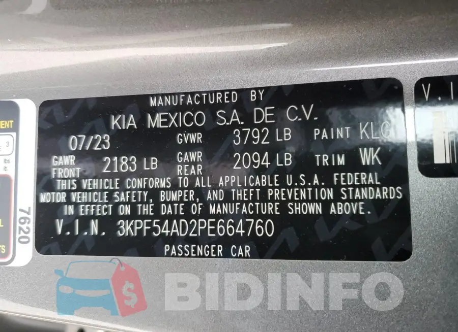 3KPF54AD2PE664760 Photo# 12