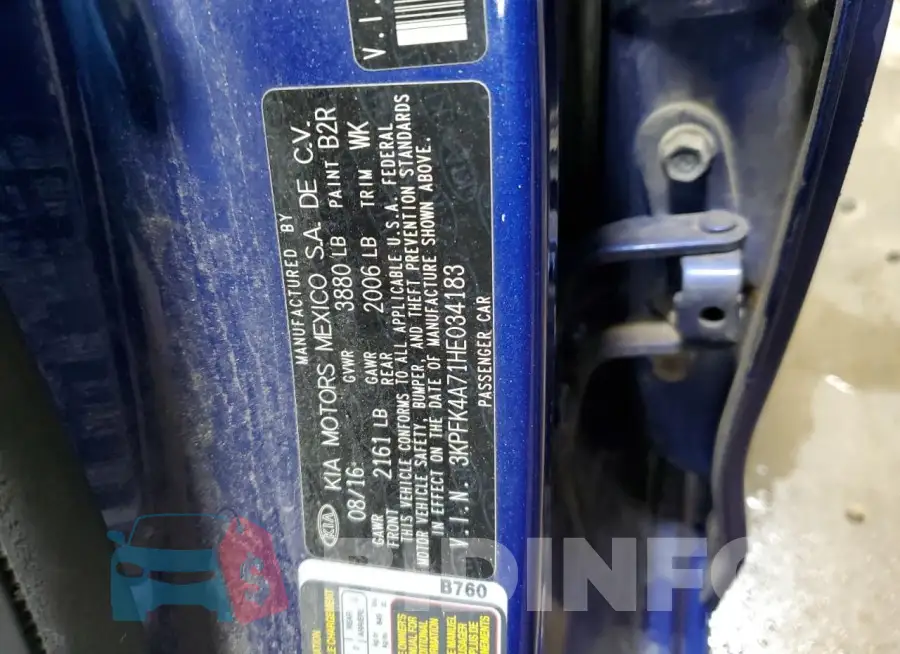 3KPFK4A71HE034183 Photo# 13
