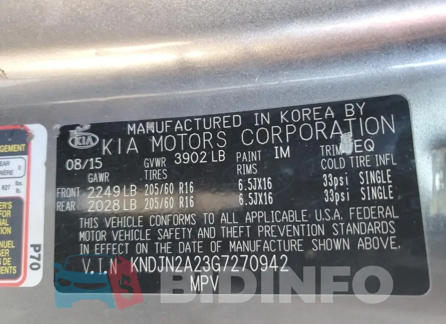 KNDJN2A23G7270942 Photo# 12