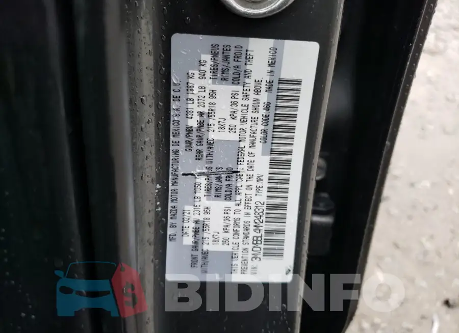 3MVDMBBL4MM248312 Photo# 13