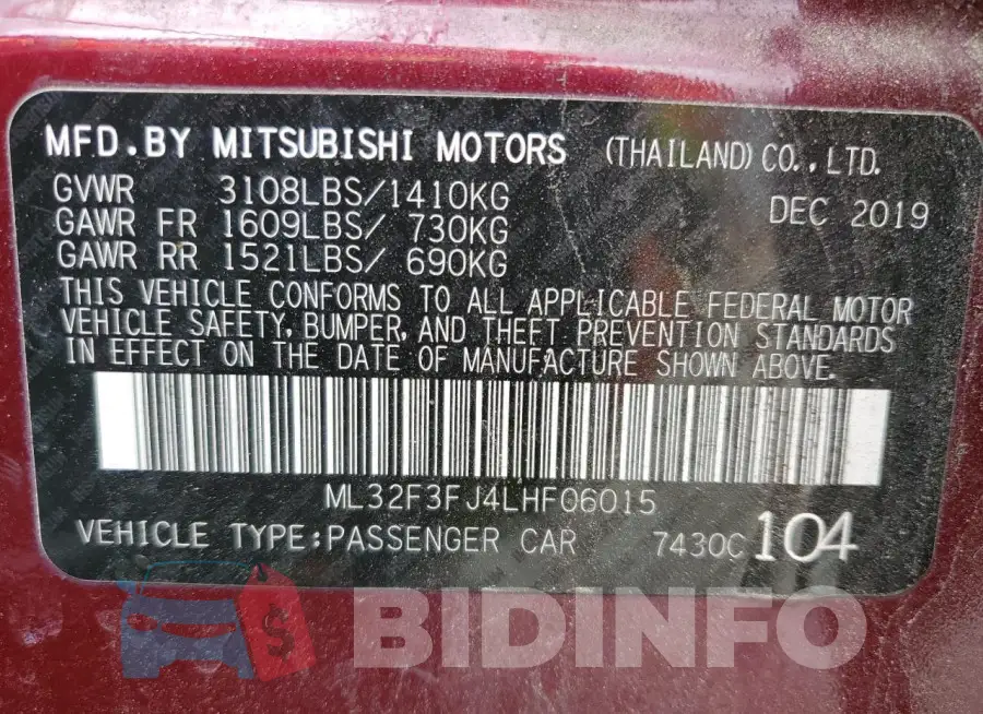 ML32F3FJ4LHF06015 Photo# 13