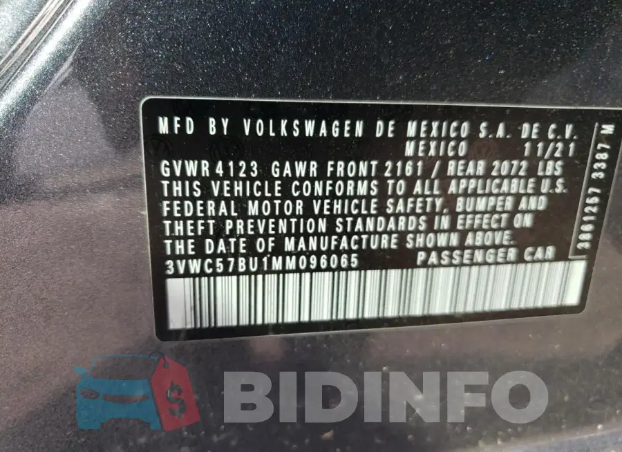3VWC57BU1MM096065 Photo# 12