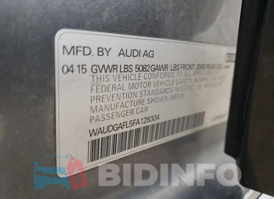 WAUDGAFL5FA128304 Photo# 12