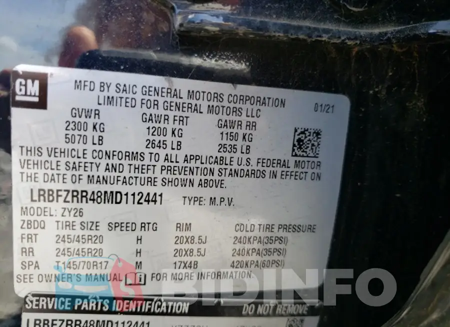 LRBFZRR48MD112441 Photo# 12