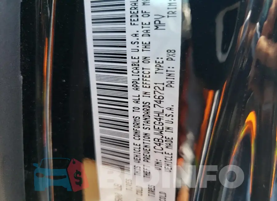 1C4BJWEG4HL746721 Photo# 12