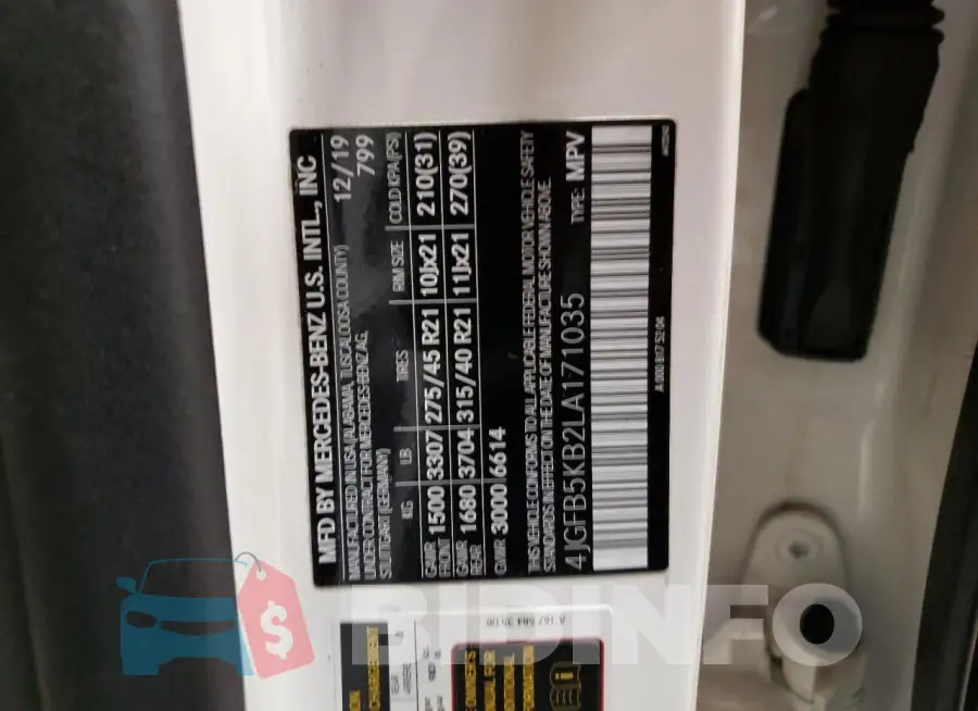 4JGFB5KB2LA171035 Photo# 13