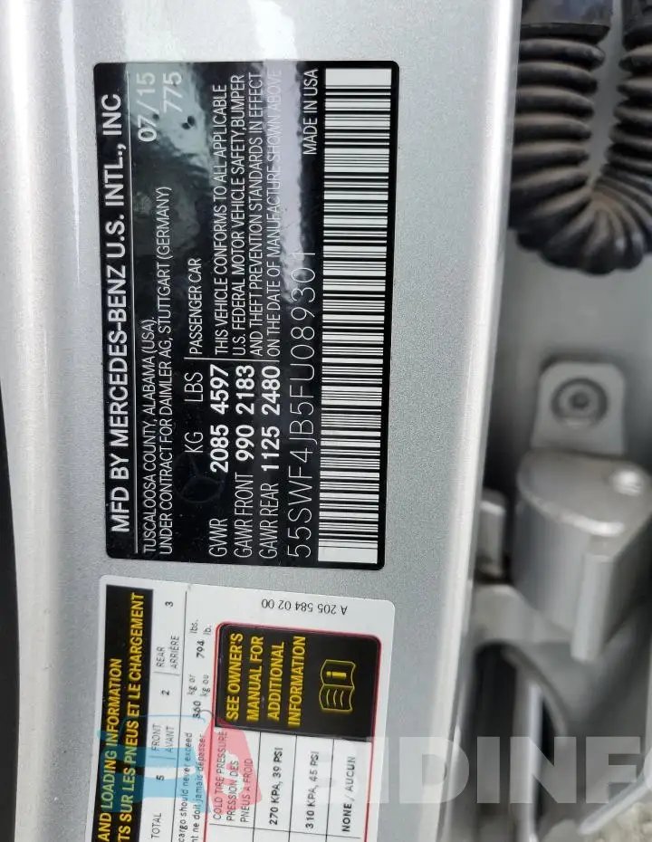 55SWF4JB5FU089301 Photo# 12