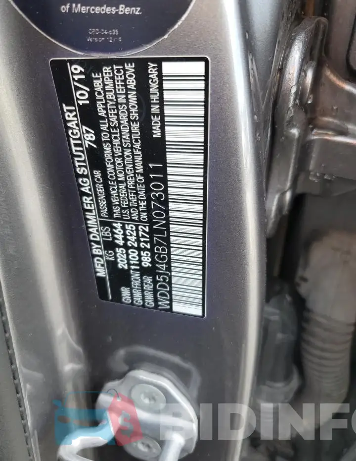 WDD5J4GB7LN073011 Photo# 12
