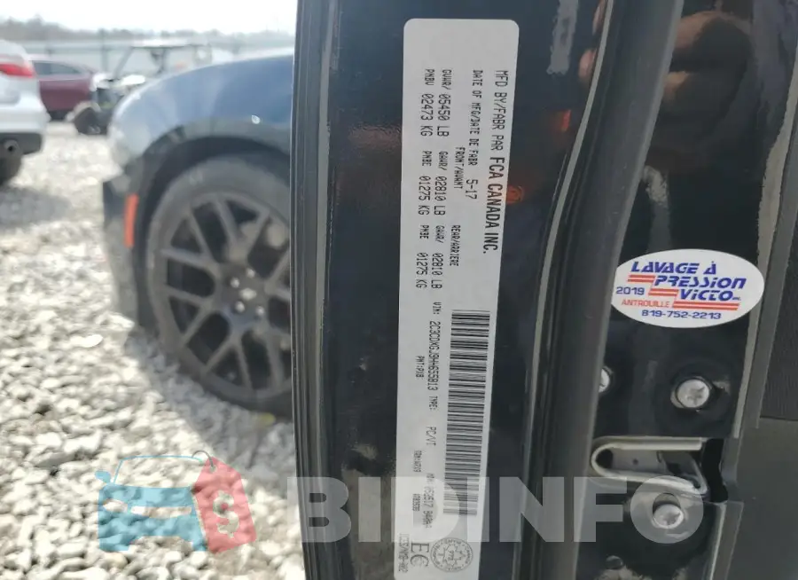 2C3CDXGJ9HH655813 Photo# 12
