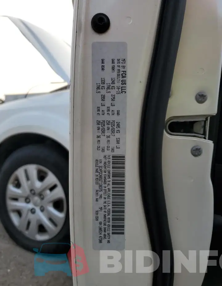 3C4PDCAB5GT138375 Photo# 13