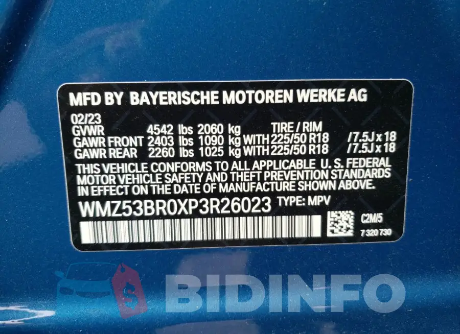 WMZ53BR0XP3R26023 Photo# 12