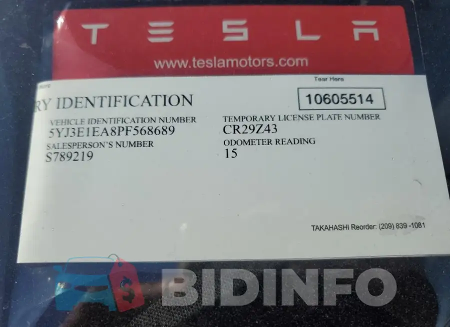5YJ3E1EA8PF568689 Photo# 12
