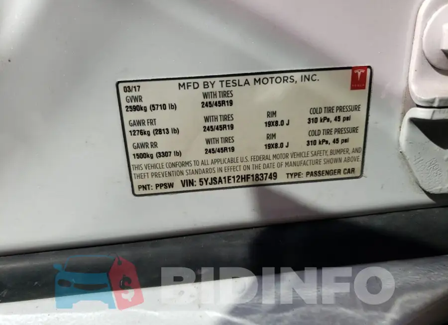 5YJSA1E12HF183749 Photo# 12