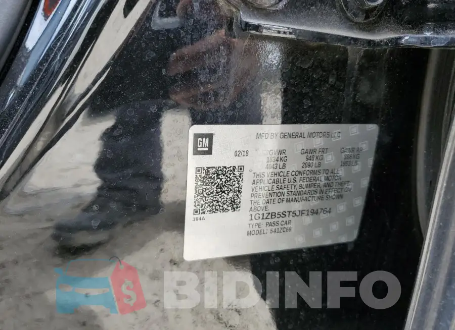 1G1ZB5ST5JF194764 Photo# 12