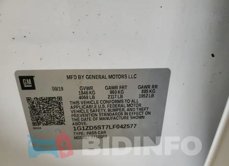 1G1ZD5ST7LF042577 Photo# 12