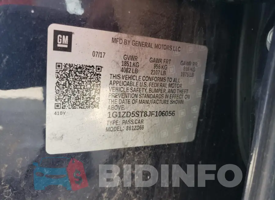 1G1ZD5ST8JF106056 Photo# 12