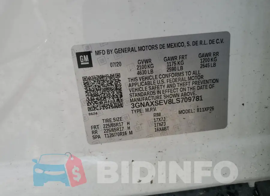 3GNAXSEV8LS709781 Photo# 12