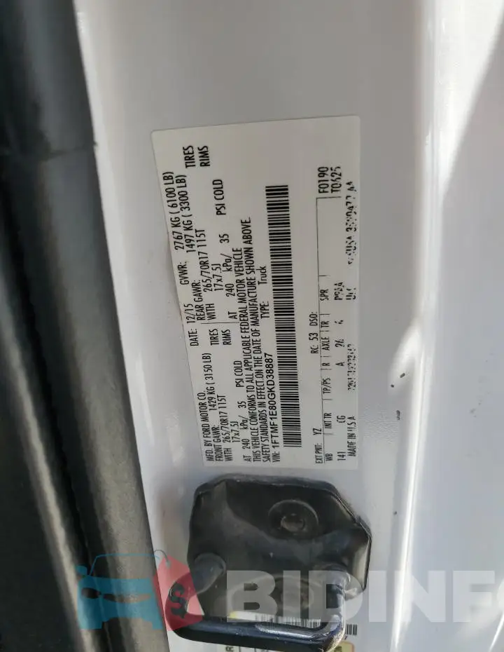 1FTMF1E80GKD38887 Photo# 12