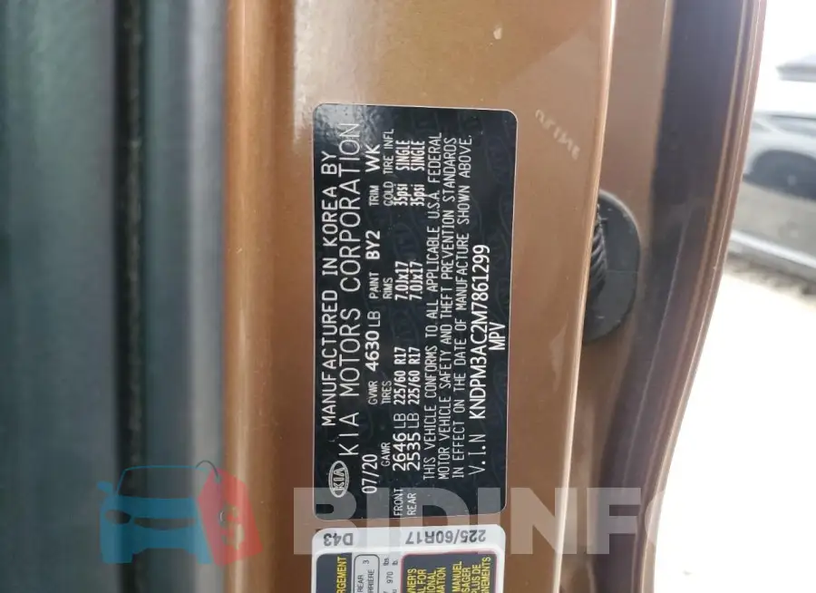 KNDPM3AC2M7861299 Photo# 13