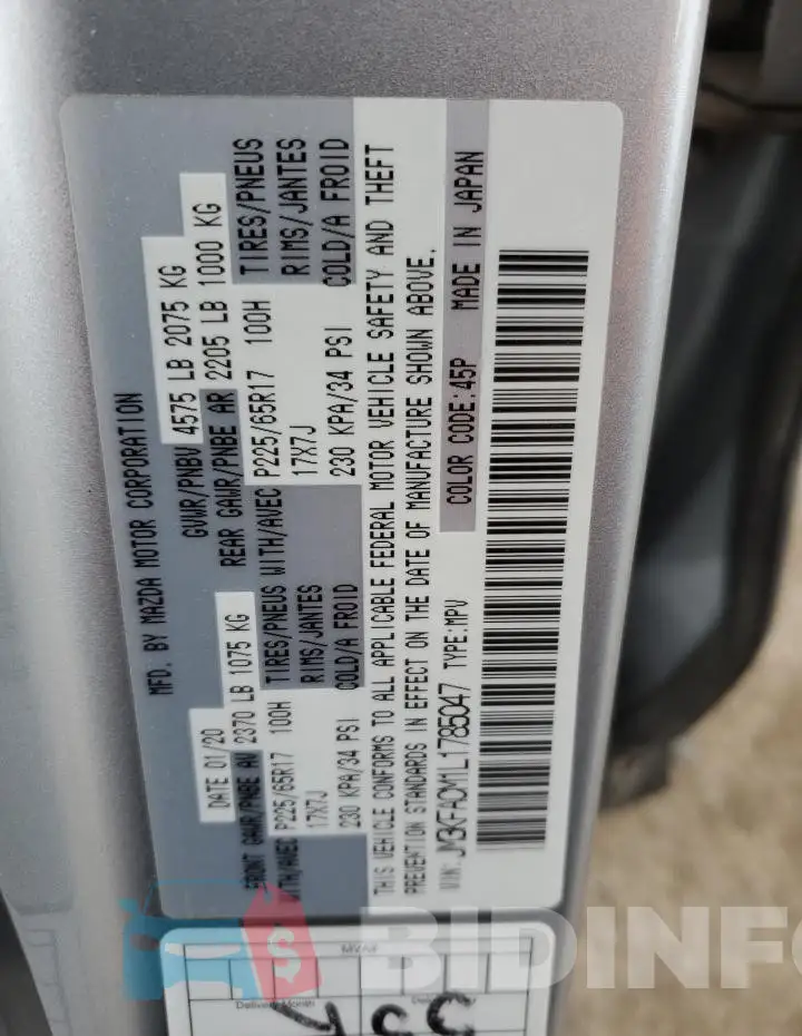 JM3KFACM1L1785047 Photo# 12