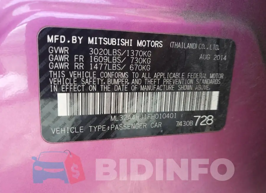 ML32A4HJ1FH010401 Photo# 13