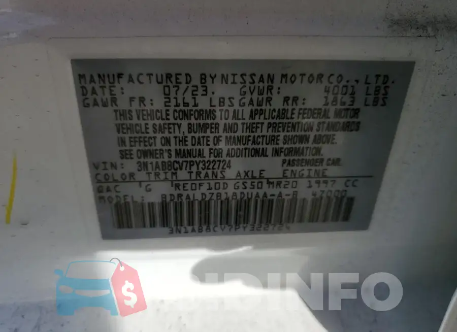 3N1AB8CV7PY322724 Photo# 12