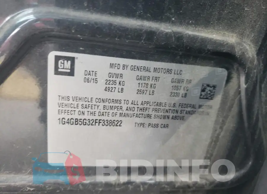 1G4GB5G32FF338622 Photo# 12