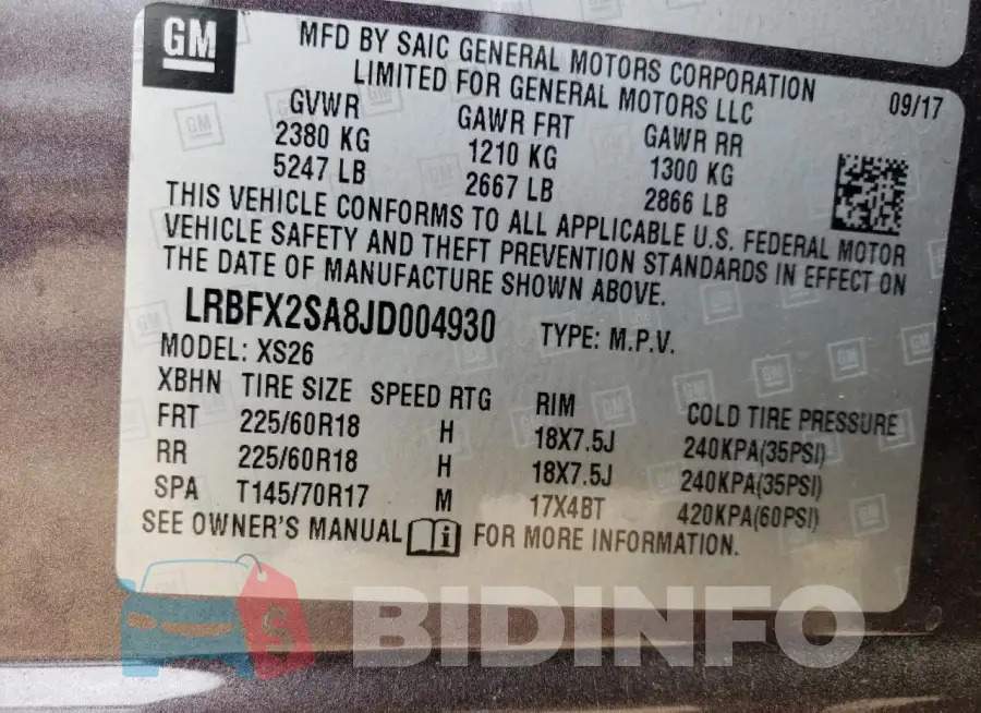 LRBFX2SA8JD004930 Photo# 12