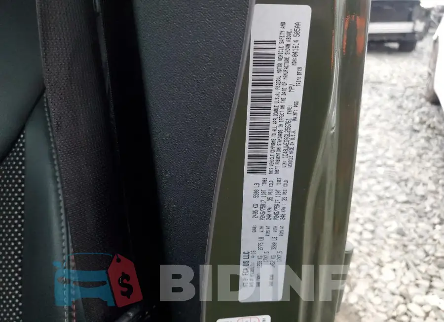 1C4BJWEG0GL256761 Photo# 13