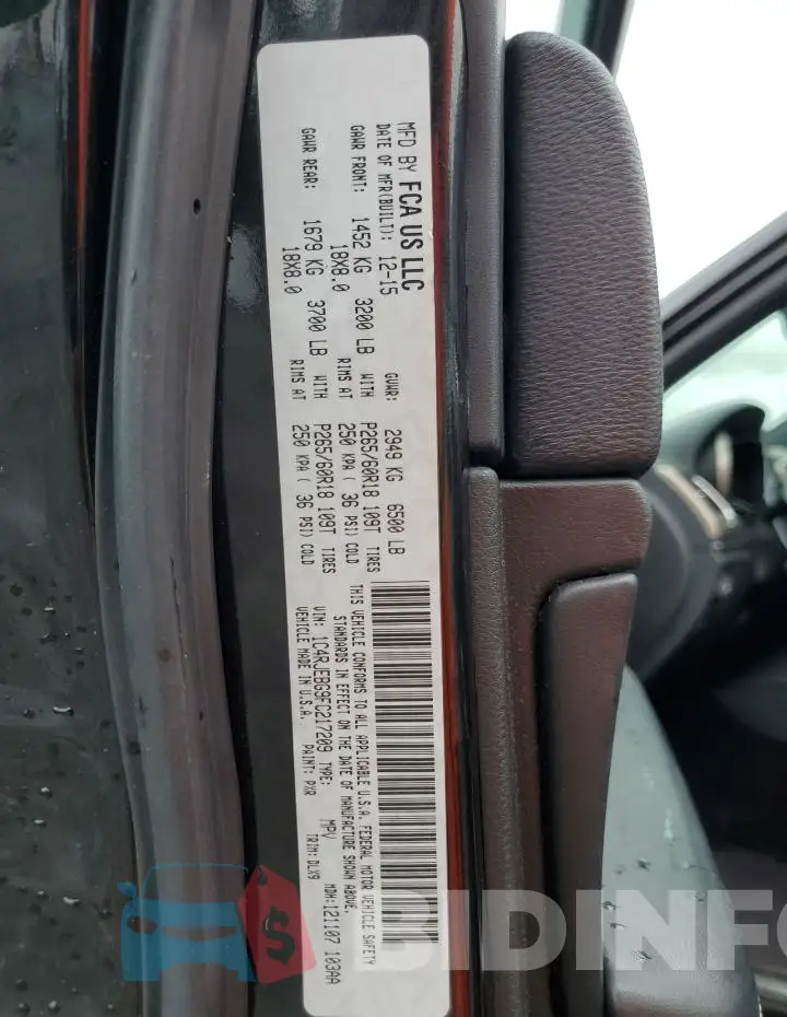 1C4RJEBG9FC217209 Photo# 13
