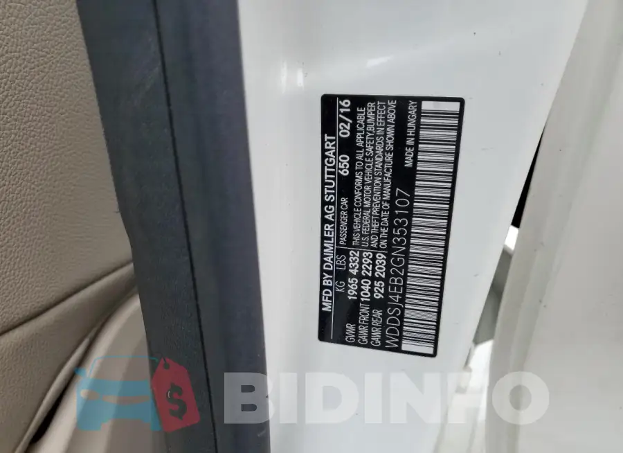 WDDSJ4EB2GN353107 Photo# 13